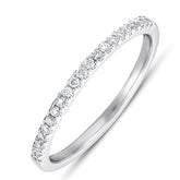 White Gold Matching Band